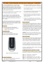 Preview for 2 page of Digiflex RF160 Installer'S Reference Manual