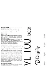 Preview for 17 page of Digifly VL 100 RACER Manual