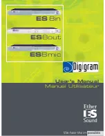 Preview for 1 page of Digigram EtherSound ES8in User Manual