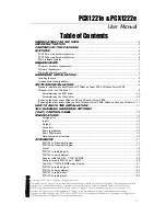 Preview for 3 page of Digigram PCX1221e User Manual