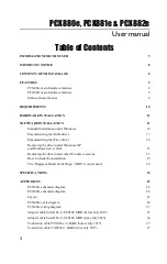 Preview for 3 page of Digigram PCX880e User Manual