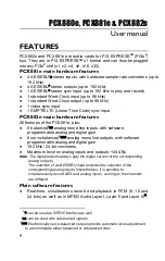 Preview for 9 page of Digigram PCX880e User Manual