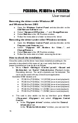 Preview for 15 page of Digigram PCX880e User Manual