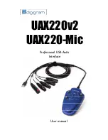 Preview for 1 page of Digigram UAX220-Mic User Manual