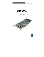 Предварительный просмотр 33 страницы Digigram VX222 v2 User Manual