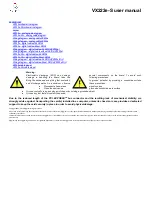 Preview for 4 page of Digigram VX222e-S User Manual