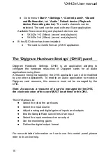 Preview for 15 page of Digigram VX442e User Manual