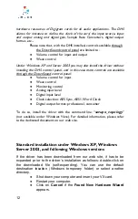 Preview for 12 page of Digigram VX820e User Manual