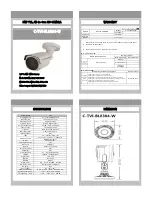 Digiguard C-TVI-BL8304-W Manual preview