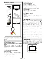 Preview for 3 page of Digihome LED22914FHDVD Operating Instructions Manual