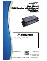 Preview for 1 page of Digilin LDMX-PWM-3 User Manual