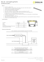 Digilin Slot 25 Installation Manual preview