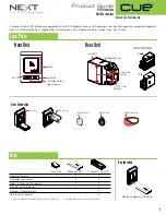 Preview for 1 page of Digilock Next Cue Product Manual