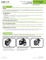 Preview for 5 page of Digilock Next Lock Range Standard Product Manual