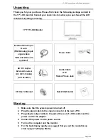 Предварительный просмотр 6 страницы Digimate L-1725 User Manual