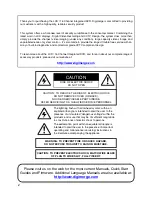 Preview for 2 page of Digimerge D2216 Series Installation & User Manual