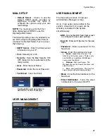 Preview for 41 page of Digimerge D2216 Series Installation & User Manual