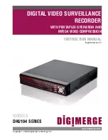 Предварительный просмотр 1 страницы Digimerge DHU104 Series Instruction Manual