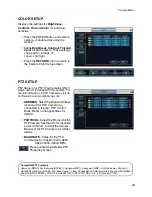 Предварительный просмотр 31 страницы Digimerge DHU104 Series Instruction Manual