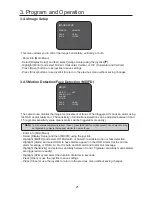 Preview for 21 page of Digimerge DPZ36WO23 Instruction Manual