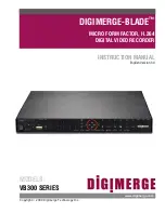 Digimerge VB300 SERIES Instruction Manual предпросмотр