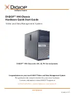 Предварительный просмотр 1 страницы Digiop 990 Chassis Hardware Quick Start Manual