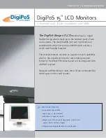 DigiPos 710A Specification Sheet предпросмотр