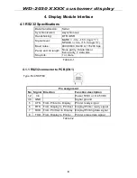 Предварительный просмотр 9 страницы DigiPos WD-2030 User Manual