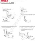 Предварительный просмотр 1 страницы DigiPower PowerCase IP-PLC3 Instruction Manual