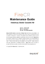 Preview for 1 page of Digiray Fire CR Maintenance Manual