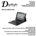 Preview for 1 page of DigiRight Electronics DR-TA-KBT97-001 User Manual