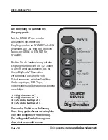 Предварительный просмотр 28 страницы DigiSender DG440  X7 Instruction Manual