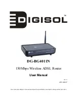 Digisol DG-BG4011N User Manual предпросмотр