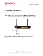 Предварительный просмотр 11 страницы Digisol DG-BG4300N User Manual