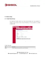 Предварительный просмотр 51 страницы Digisol DG-BG4300N User Manual