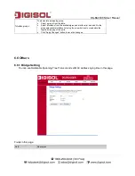 Предварительный просмотр 69 страницы Digisol DG-BG4300N User Manual