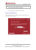 Предварительный просмотр 20 страницы Digisol DG-BR1000Nu User Manual
