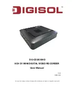 Digisol DG-CD1040HD User Manual preview