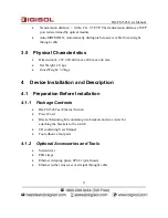 Preview for 9 page of Digisol DG-FS1526 User Manual