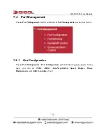 Preview for 22 page of Digisol DG-FS1526 User Manual