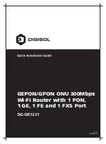 Предварительный просмотр 1 страницы Digisol DG-GR1321 Quick Installation Manual