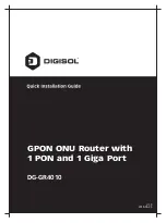 Preview for 1 page of Digisol DG-GR4010 Quick Installation Manual