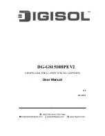 Digisol DG-GS1510HPEV2 User Manual preview