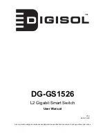 Digisol DG-GS1526 User Manual preview