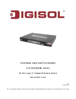 Digisol DG-GS4528FSE Management Manual preview