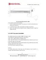 Preview for 20 page of Digisol DG-GS4900 SERIES Installation Manual