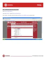 Preview for 2 page of Digisol DG-HR1400 Faqs