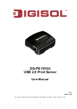 Digisol DG-PS1010U User Manual preview