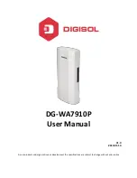 Digisol DG-WA7910P User Manual preview