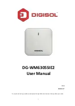 Preview for 1 page of Digisol DG-WM6305SIE2 User Manual